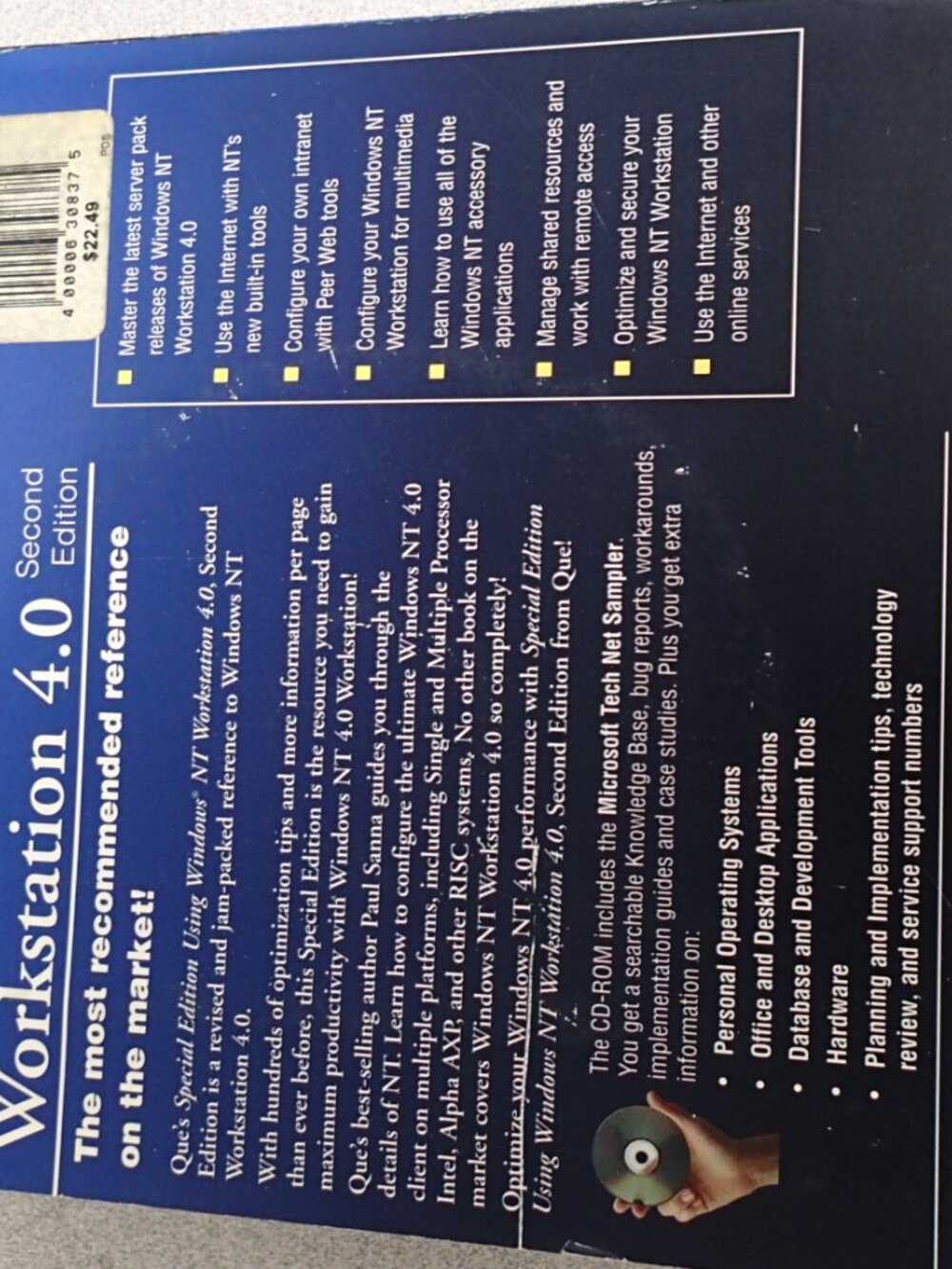 Special Edition Using Windows NT Workstation 4.0 - Picture 3 of 5